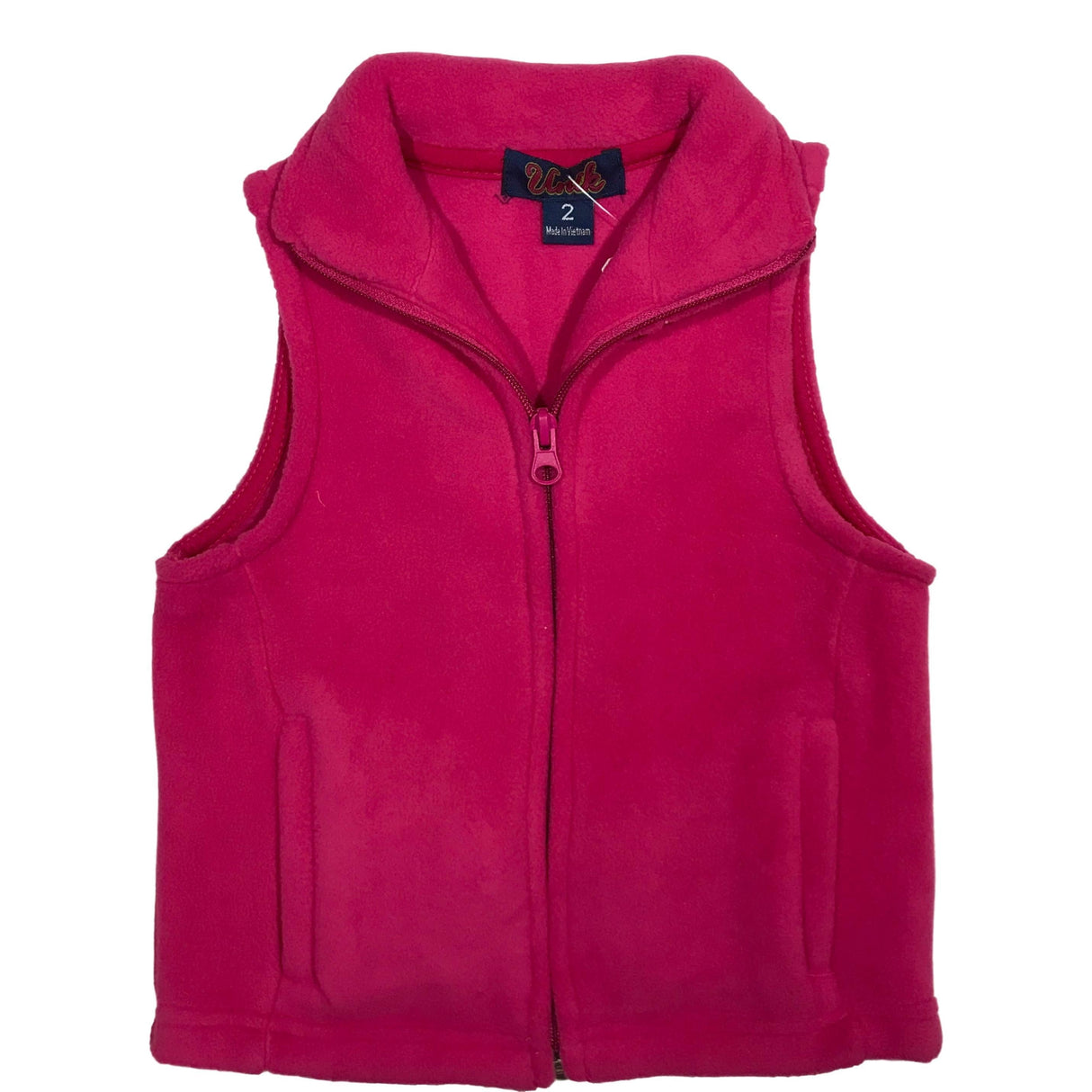 Kids Vest Fleece - Fleece Fabric, Light Weight, Assorted Colors, Vest (1 Piece)