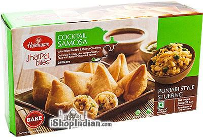 Haldiram Cocktail Samosa Potato & Peas 520 Gm