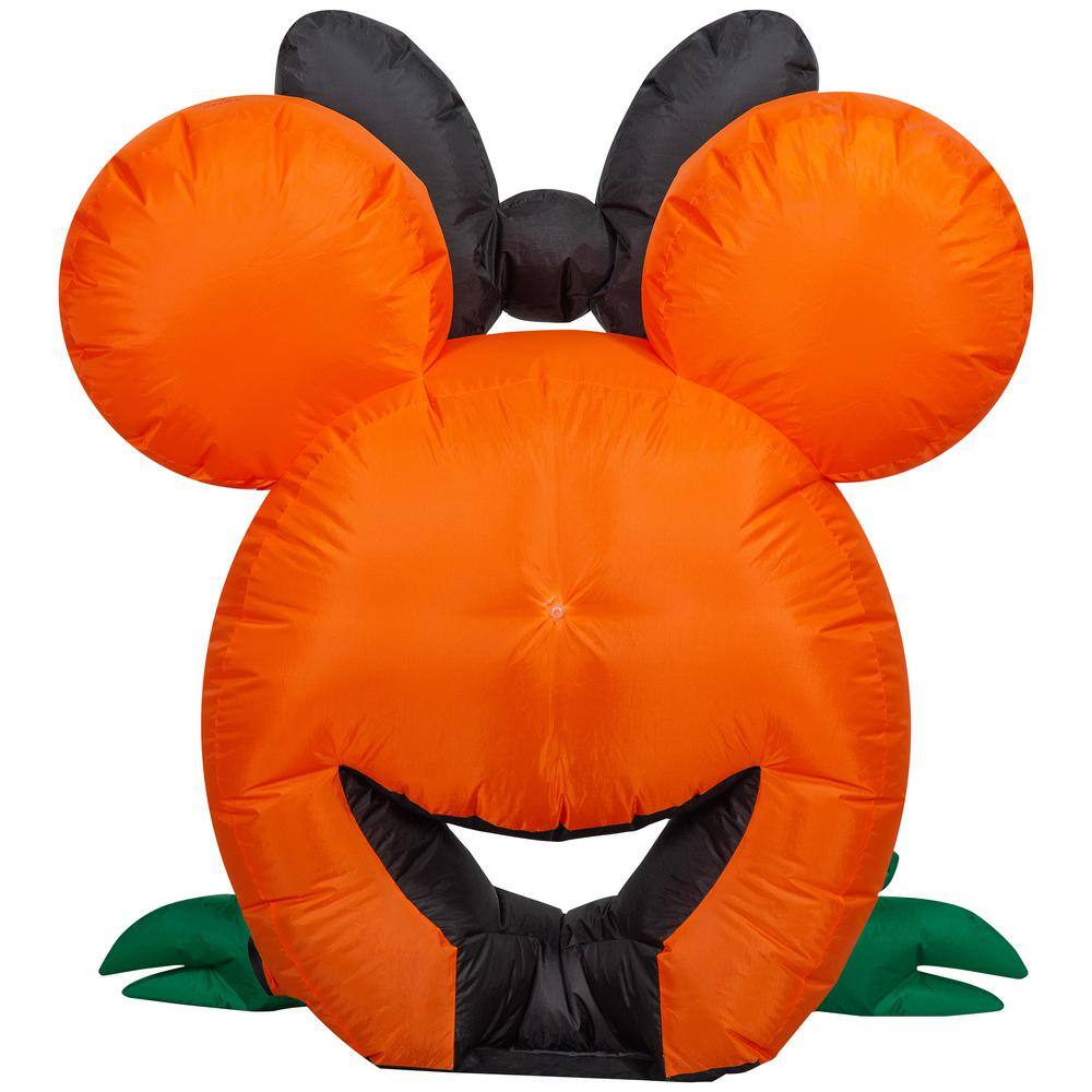 3 ft Minnie Mouse Halloween Inflatable Cutie Pumpkin