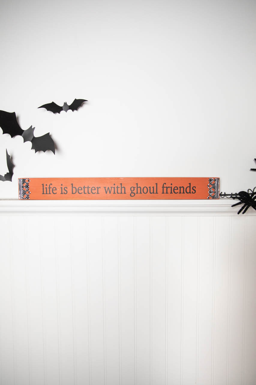 23.5” Halloween Block Decor