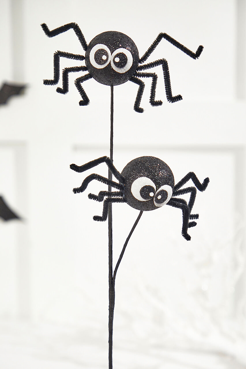 21" Black Spider Spray