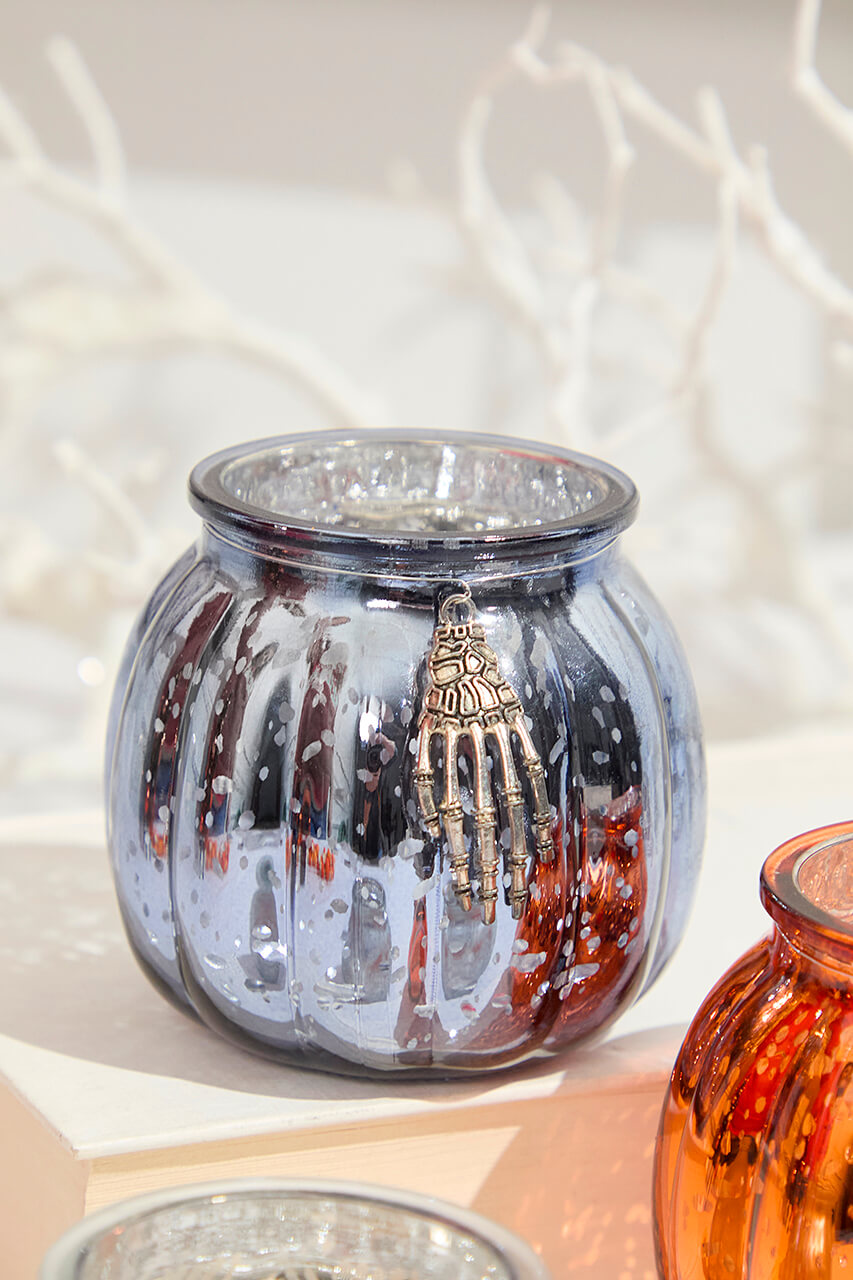 3.3" Glass Halloween Luminaries