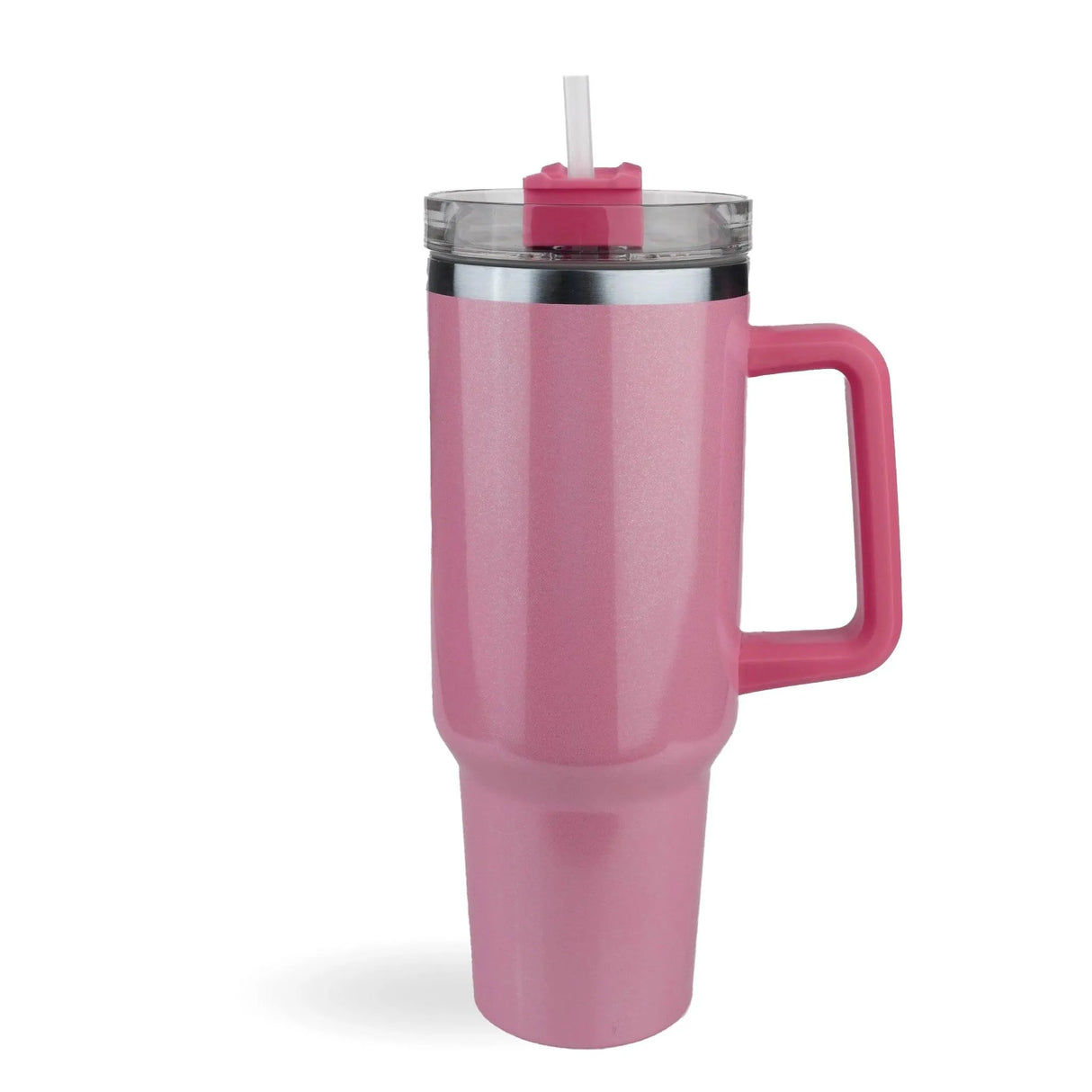40 oz Handled Tumbler Shimmer - Pink