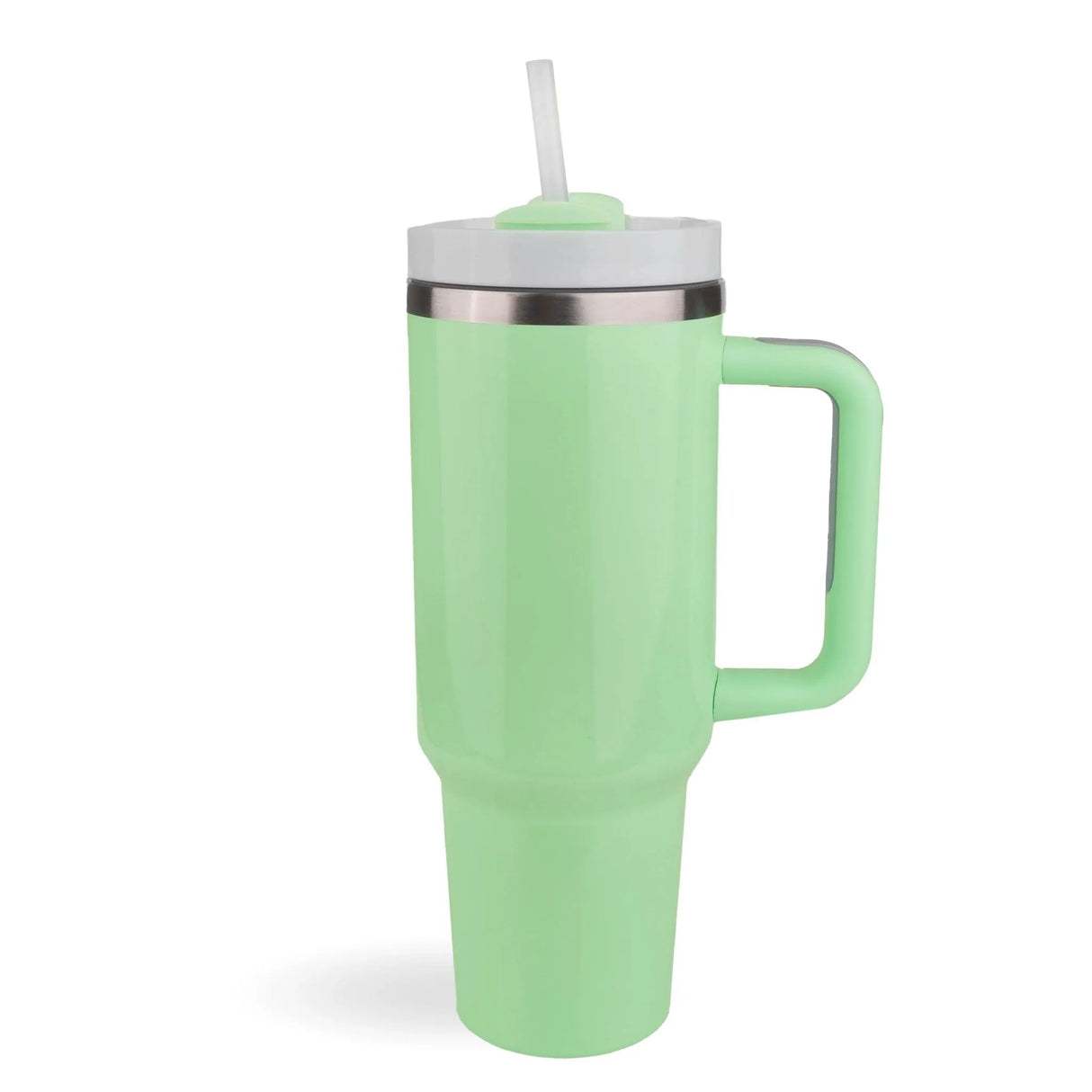 40 oz Handled Tumbler Standard Glossy - Light Green