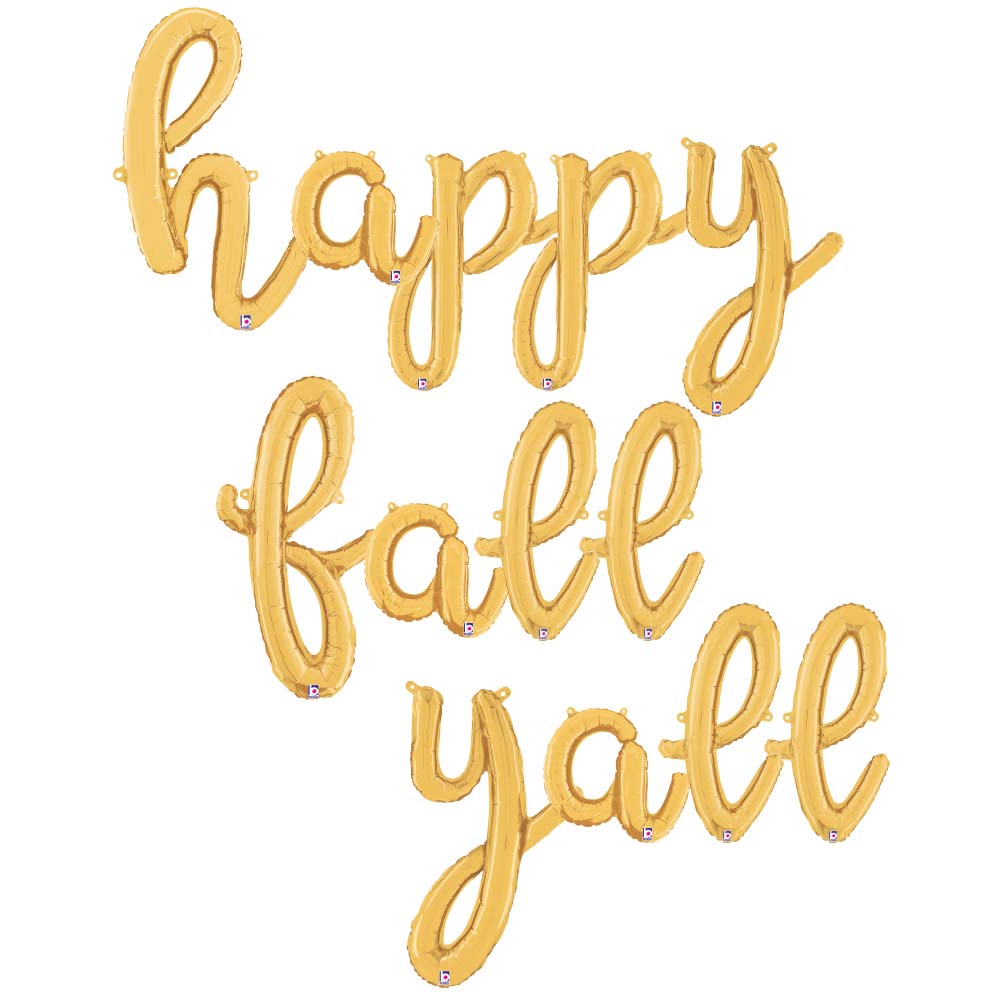 Fall Yall Foil Letter Kit