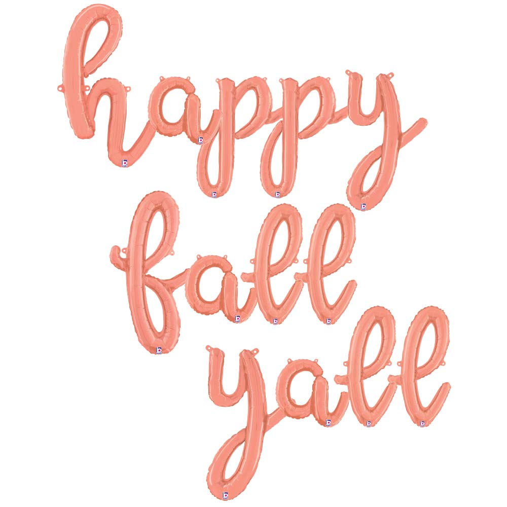 Fall Yall Foil Letter Kit