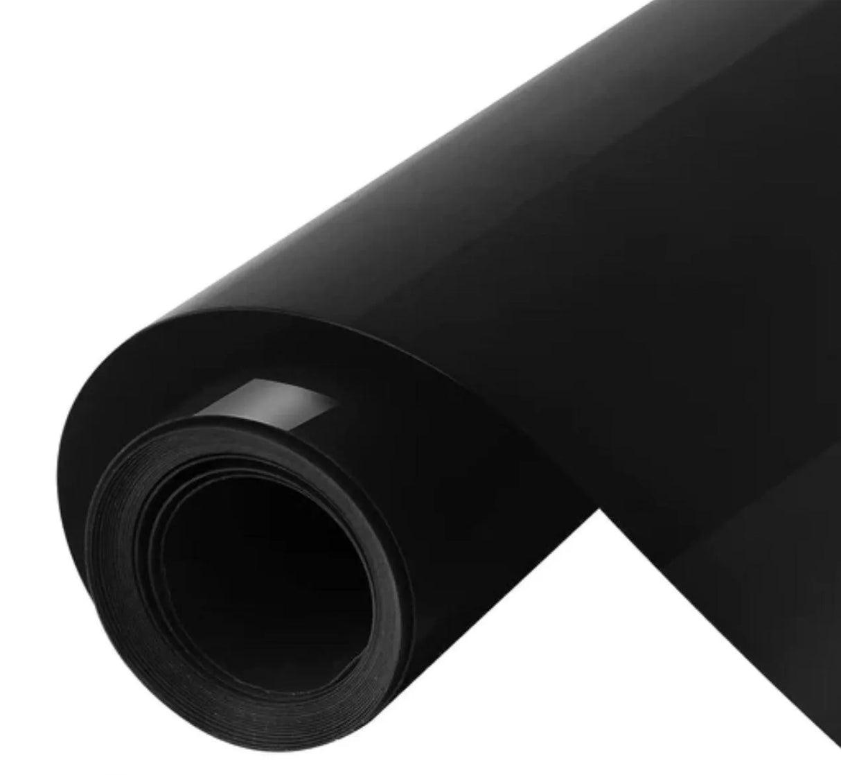 Heat Transfer Vinyl 3D Puffy HTV - Black (1 Roll - 12"x 60")