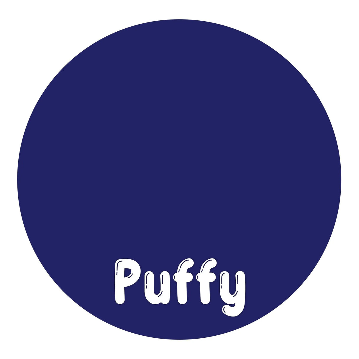 Heat Transfer Vinyl 3D Puffy HTV - Blue (1 Roll - 12"x 60")