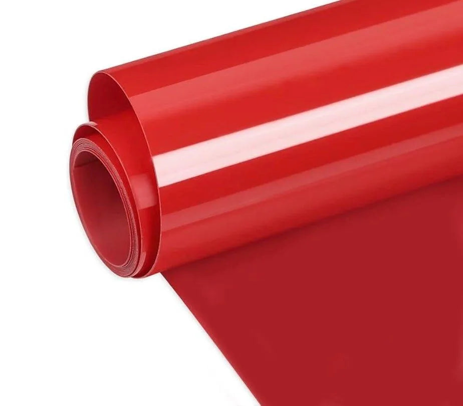 Heat Transfer Vinyl 3D Puffy HTV - Red (1 Roll - 12"x 60")
