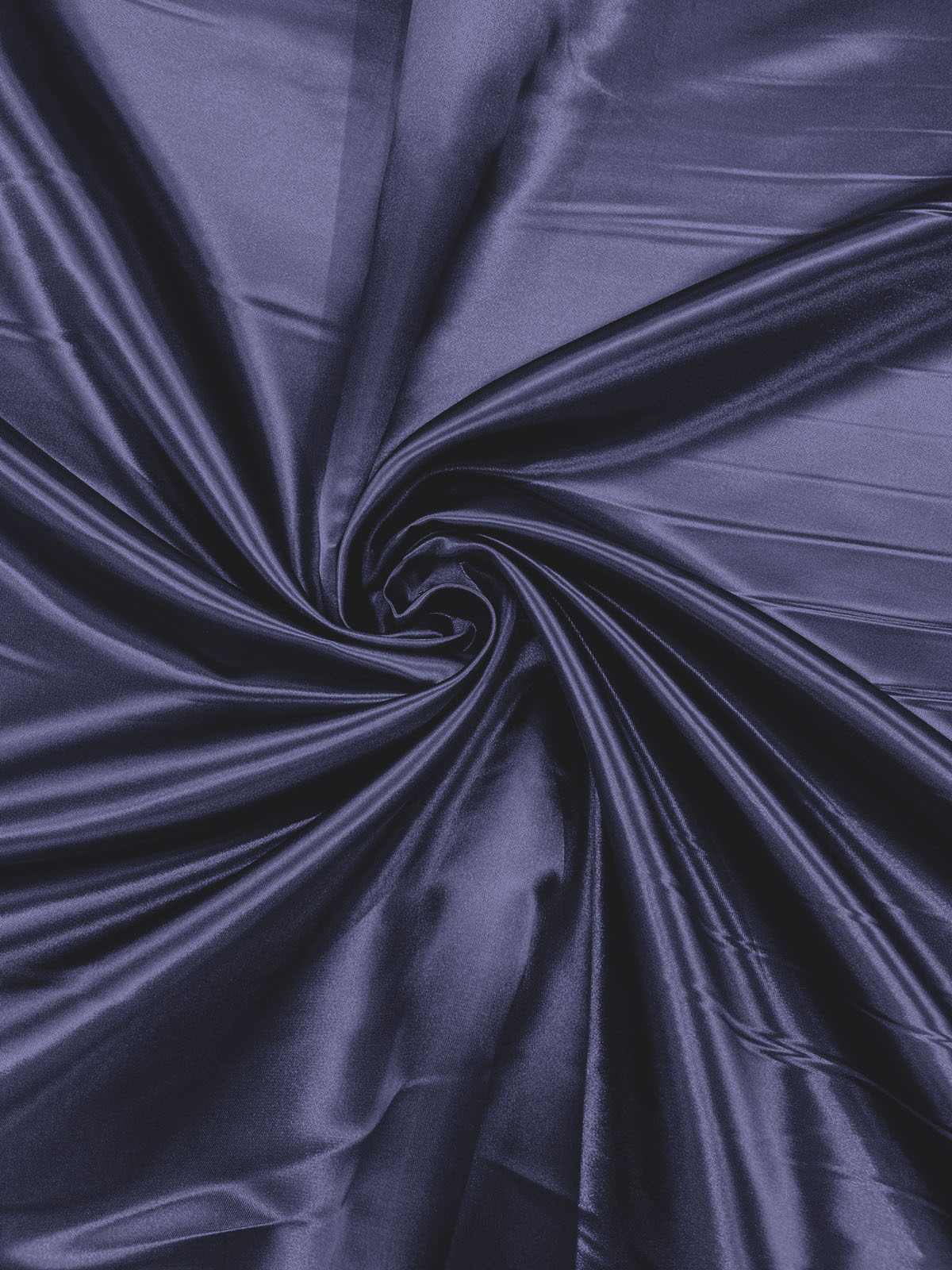 Heavy Shiny Bridal Satin Polyester Fabric - Solid Glossy Finish, 58" Width (1 Yard)