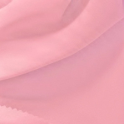 Hi Multi Chiffon Pink Polyester Fabric - Sheer, 58/60" Width