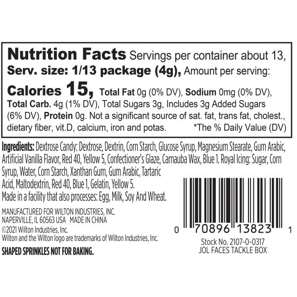 Wilton Halloween Jack-o-Lantern Candy Decorating Kit, 1.76 oz.