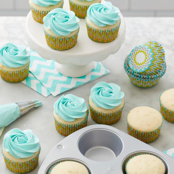 Wilton Bright and Summery Standard Cupcake Liners, 300-Count