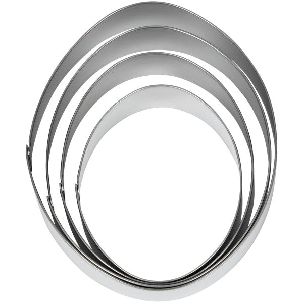 Wilton Nesting Oval Egg Cutters, 4-Piece