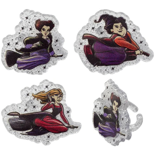 Hocus Pocus Forever Bewitching Cupcake Candy Apple rings set of 72 Halloween