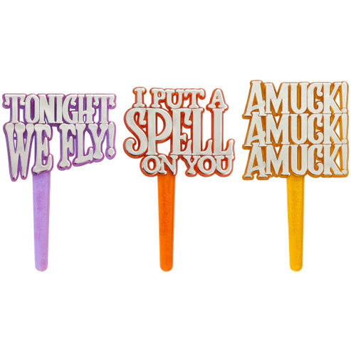 Disney Hocus Pocus Spell On You - 72 total cupcake toppers