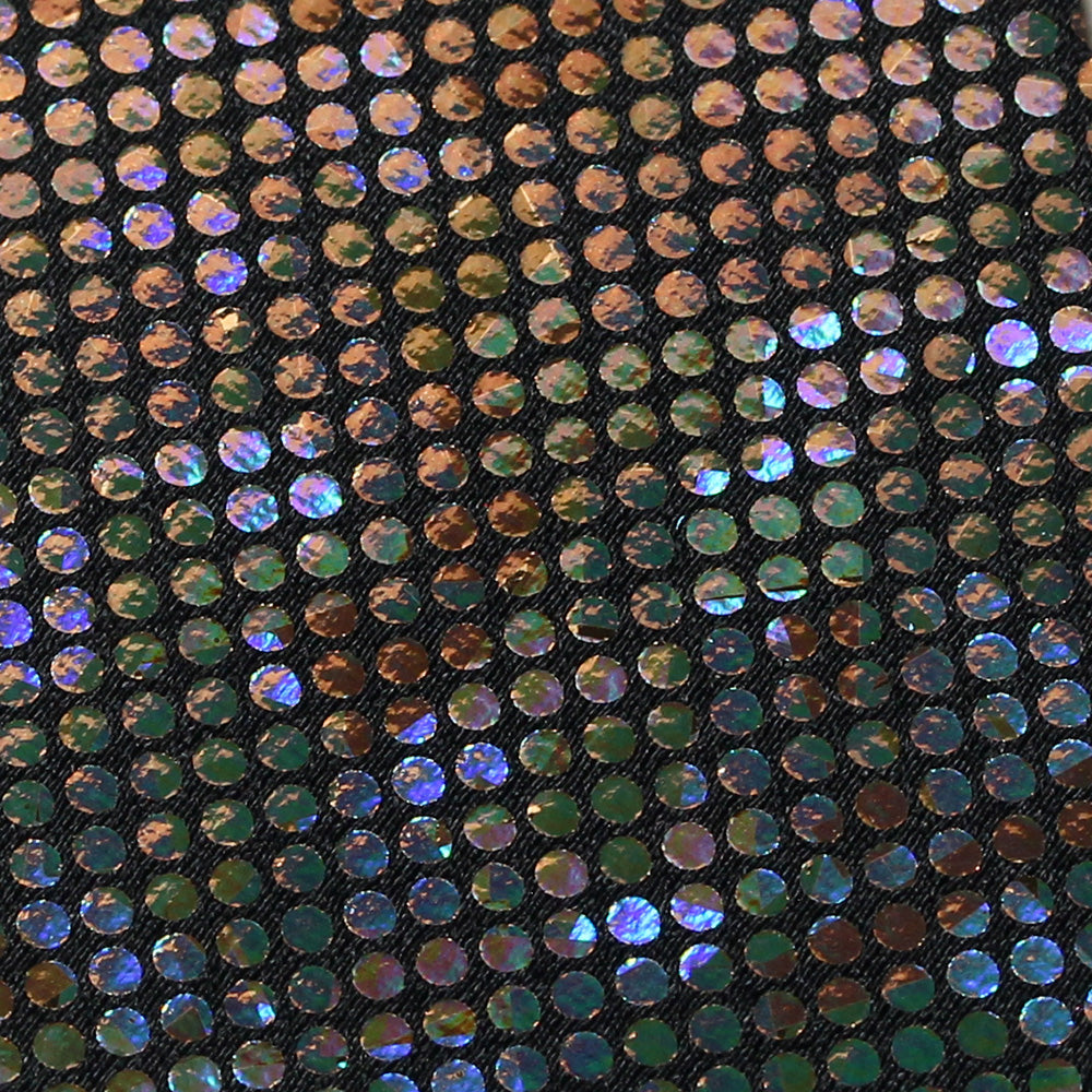 B'Dazzled Holo Nylon Spandex Fabric - Assorted Colors, Hologram Finish, 58/60" Width (1 Yard)
