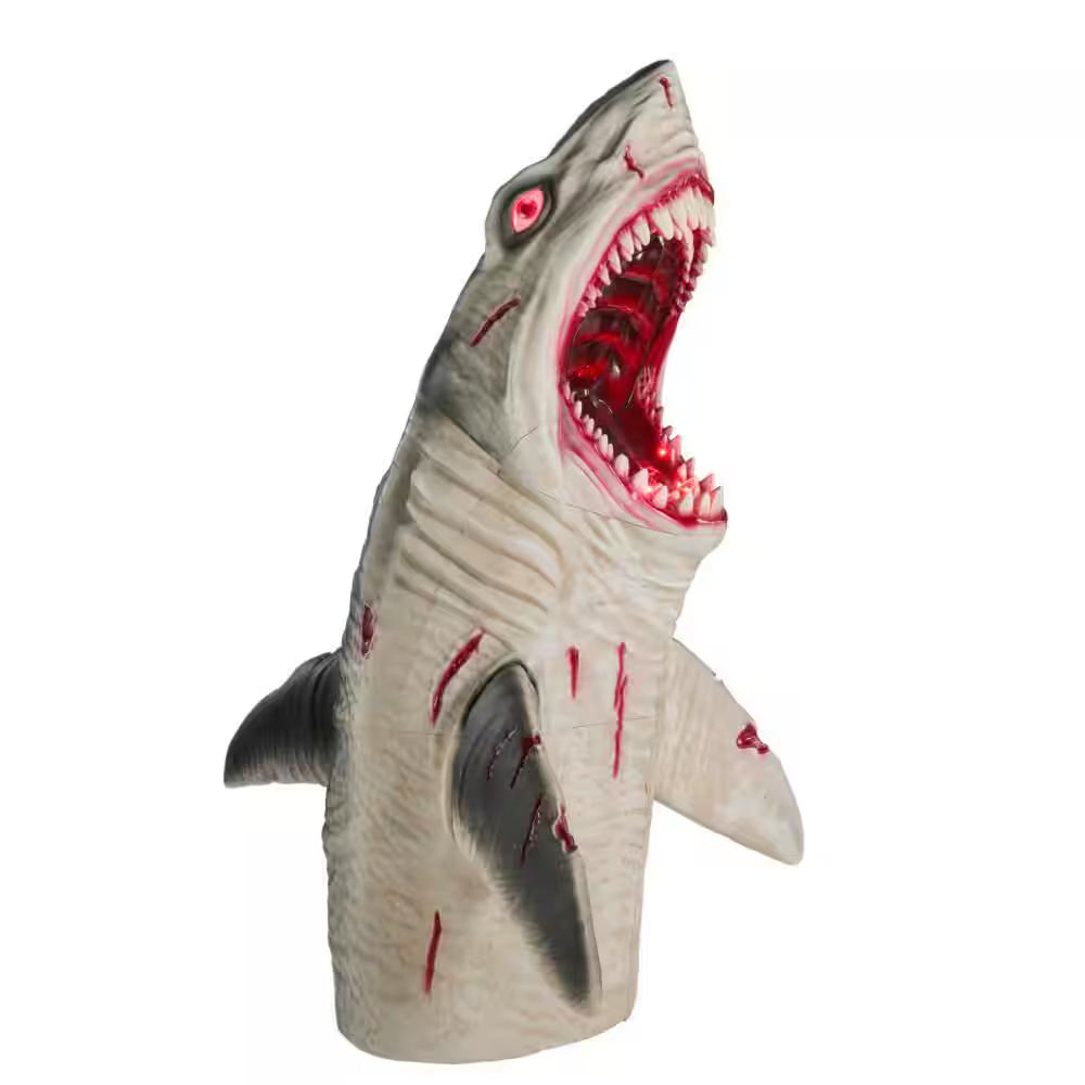 Dead Water LED Megalodon Shark Halloween Decoration 7 Feet