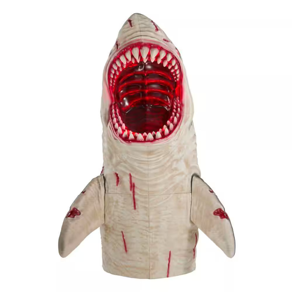 Dead Water LED Megalodon Shark Halloween Decoration 7 Feet