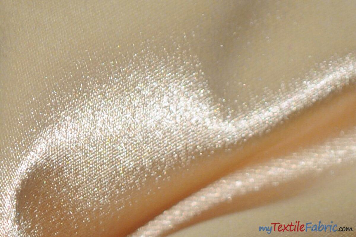 Superior Quality Crepe Back Satin Fabric - Multiple Colors, 58/60" Width (1 Yard)