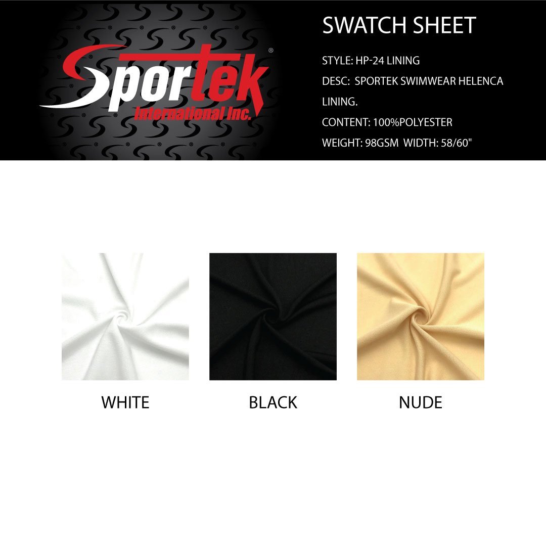 Polyester Swimwear Lining Fabric