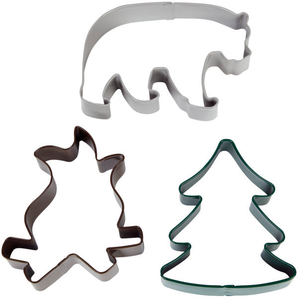 Wilton Camping Adventurers Cookie Cutter Set, 3-Piece