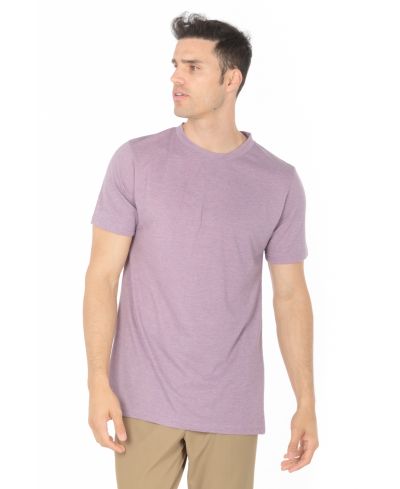 Lucky Blessed Life 3142P Polyester Cotton Fabric - Heather Purple, Sublimation T-Shirt (1 Piece)