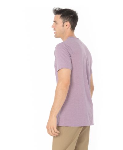 Lucky Blessed Life 3142P Polyester Cotton Fabric - Heather Purple, Sublimation T-Shirt (1 Piece)