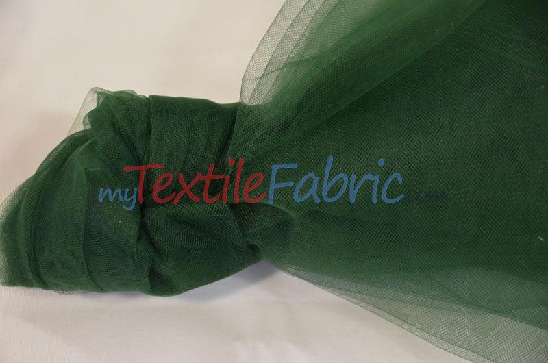 Bridal Tulle Illusion Nylon Tulle Fabric - Sheer Soft Bridal Veil, 108" Width (50 Yard Bolt)