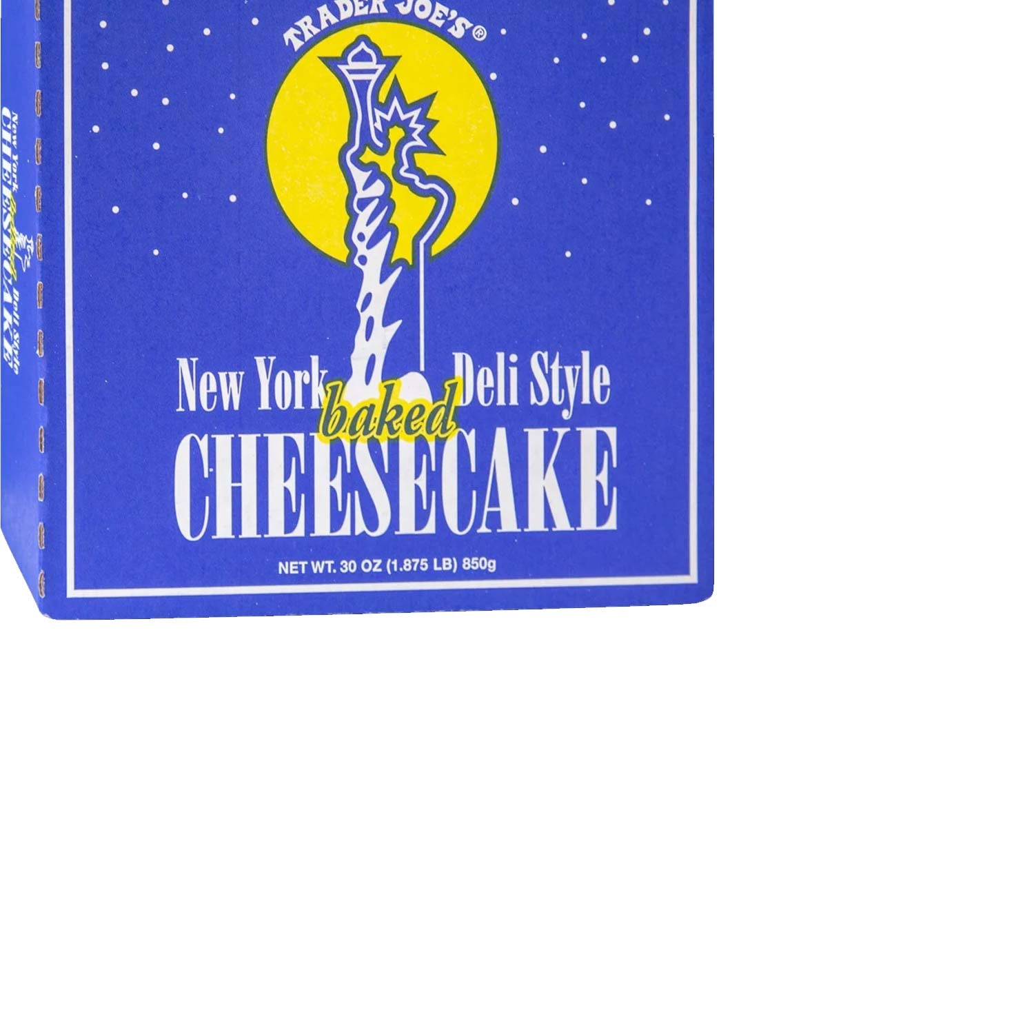 Trader Joe’s New York Deli Style Cheesecake 30 Oz
