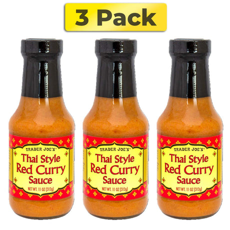 Trader Joe's Thai Style Red Curry Sauce | 11 oz