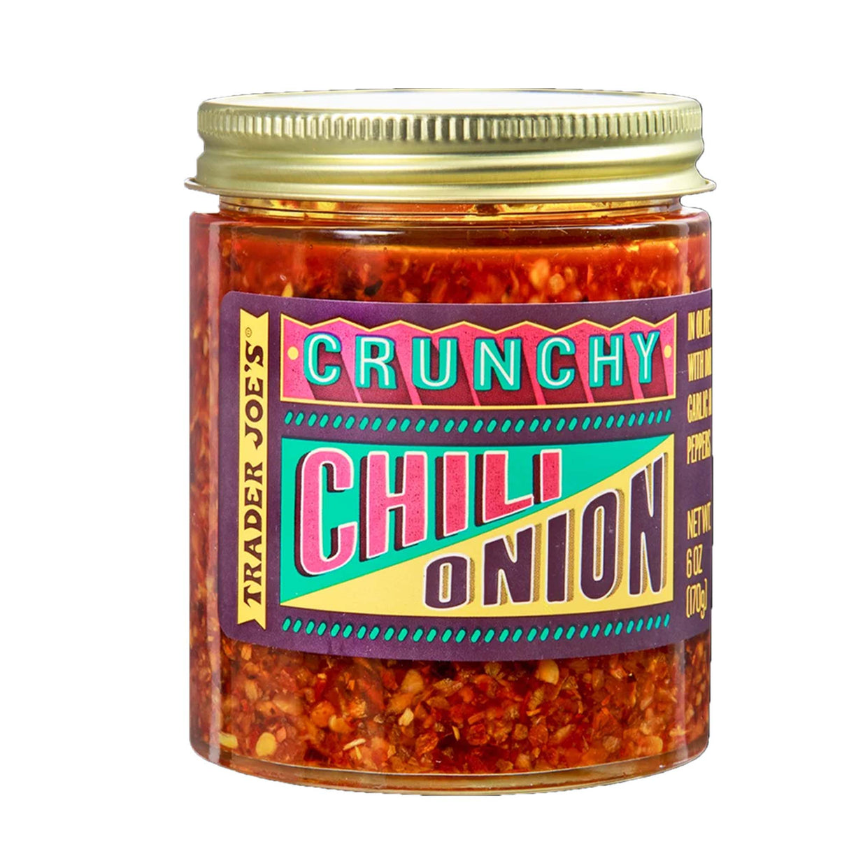 Trader Joe's Crunchy Chili Onion | 6 oz