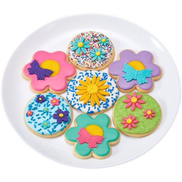 Butterfly Plunger fondant cutters - 3 size set