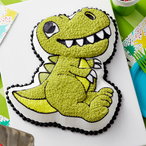 Wilton Dinosaur Cake Pan, Kids 3D Birthday Cake Pan