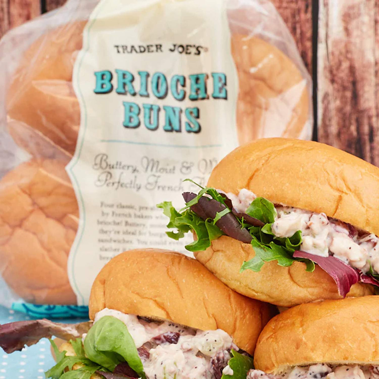 Trader Joe’s Brioche Buns 9.45 Oz