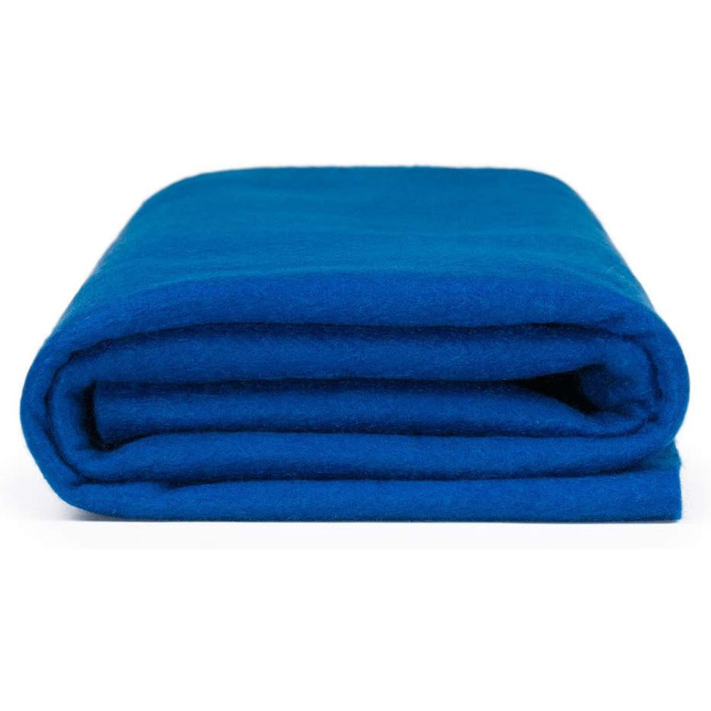 Ice Blue Acrylic Felt Fabric - Ice Blue, 72" Width, 1.6Mm Thick