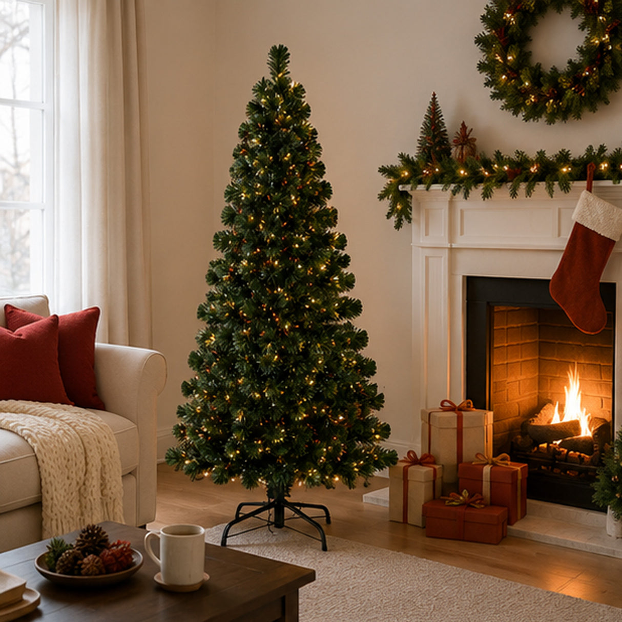 5 ft. Fiber Optic Christmas Tree