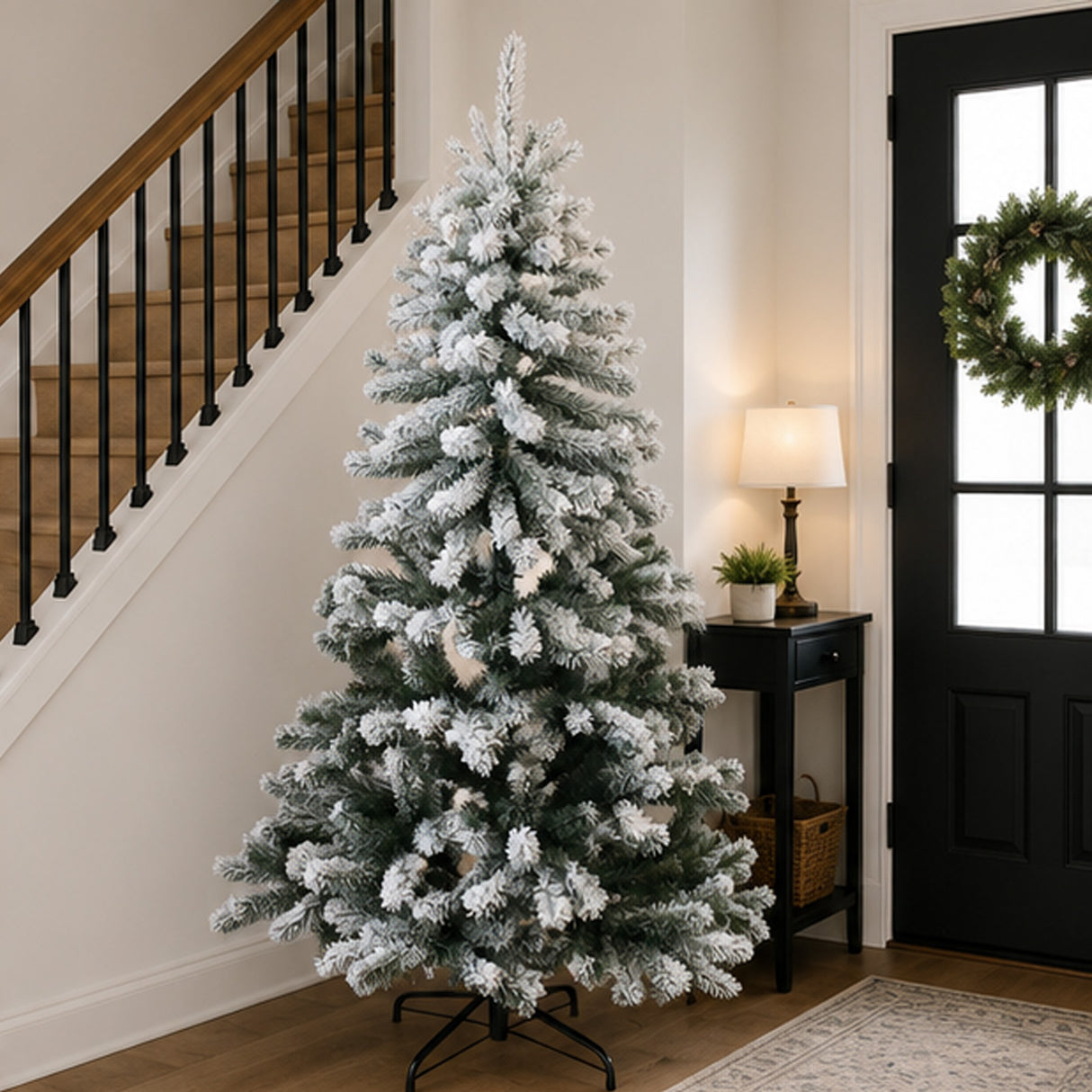 5 ft. PVC Snow Flocked Christmas Tree