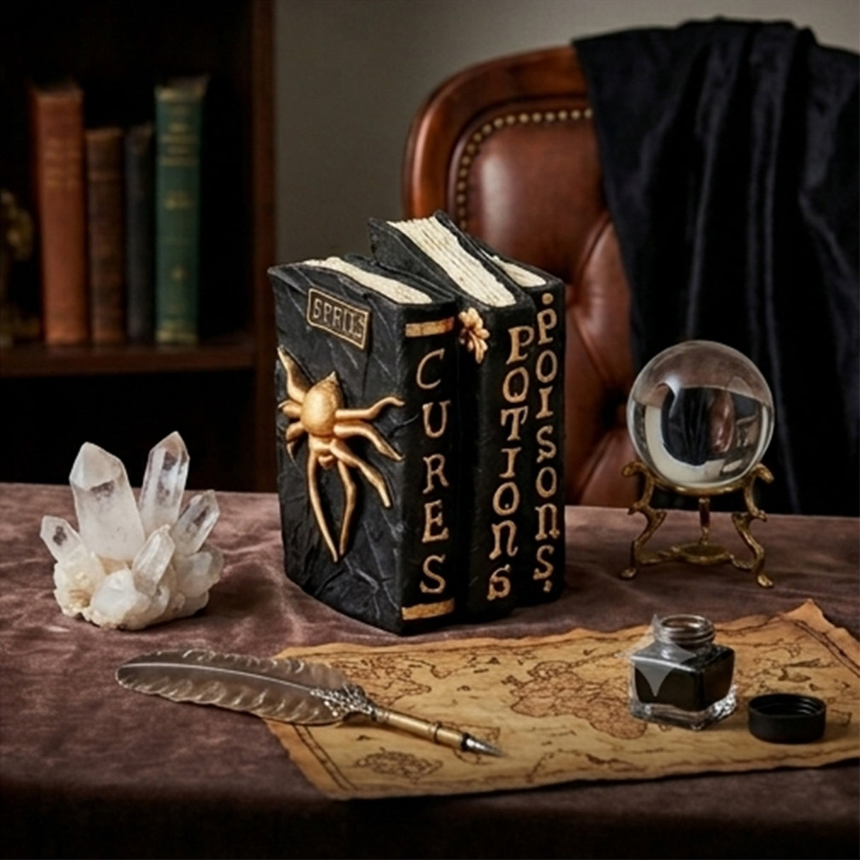 Spellbook Tabletop Halloween Decoration (3 Volumes)