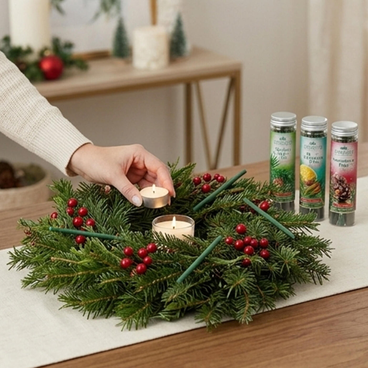 Scentsicles Holiday Scented Ornament Sticks 3 Fragrance Pack