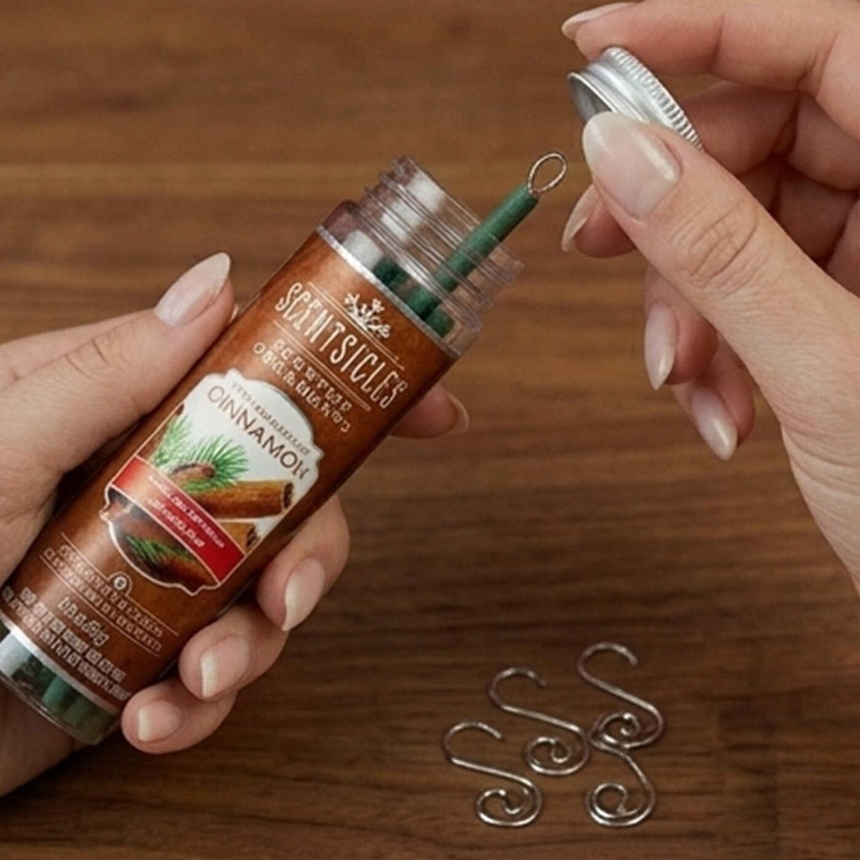 Two Dashes of Cinnamon Scented Ornament Sticks 2 Pack