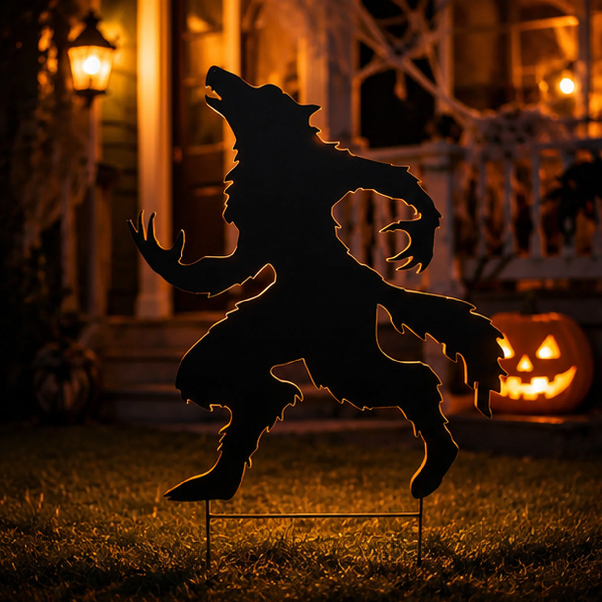 38 in Halloween Werewolf Lawn Stake Outdoor Garden Decor