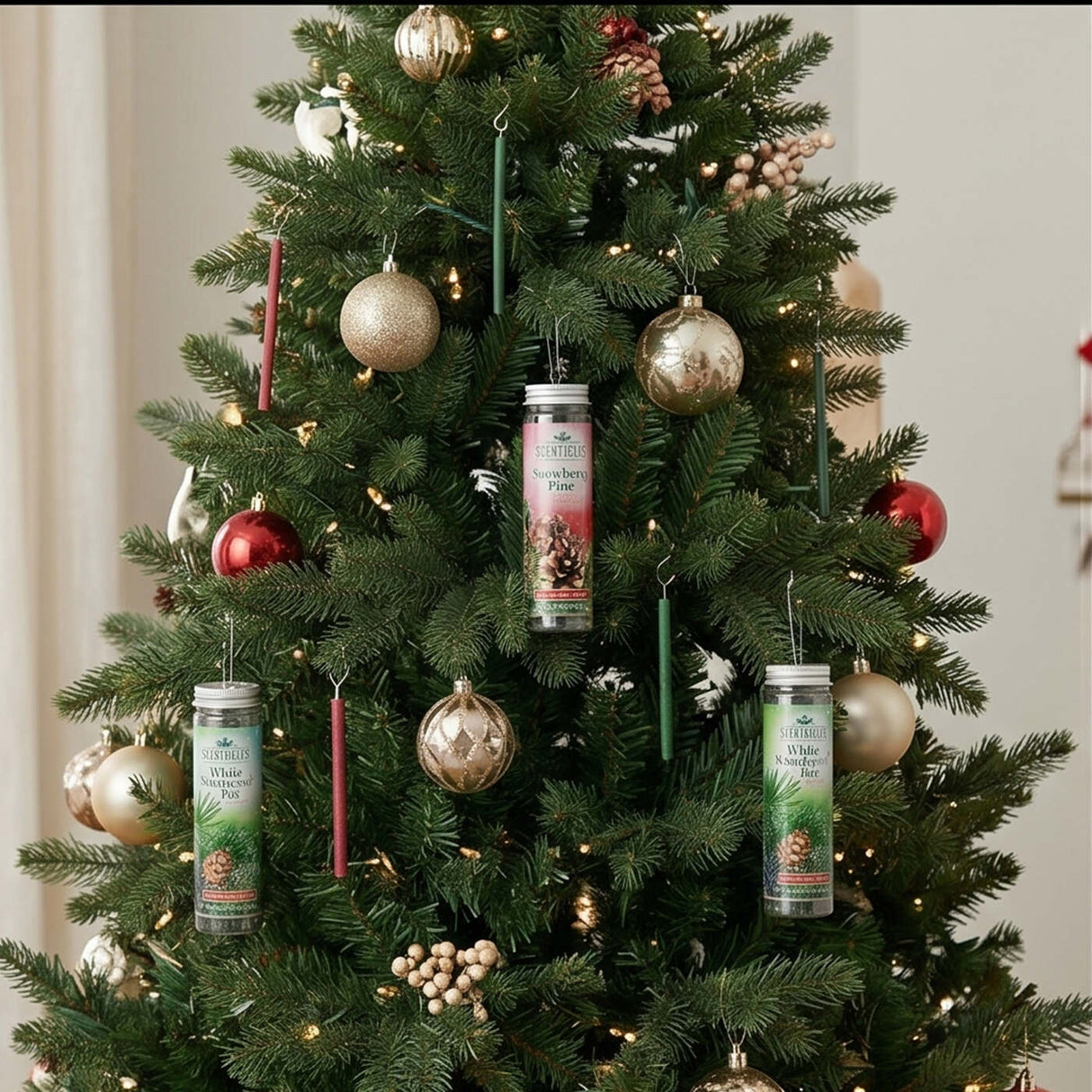 Scentsicles Scented Ornament Sticks Holiday Fragrance Set