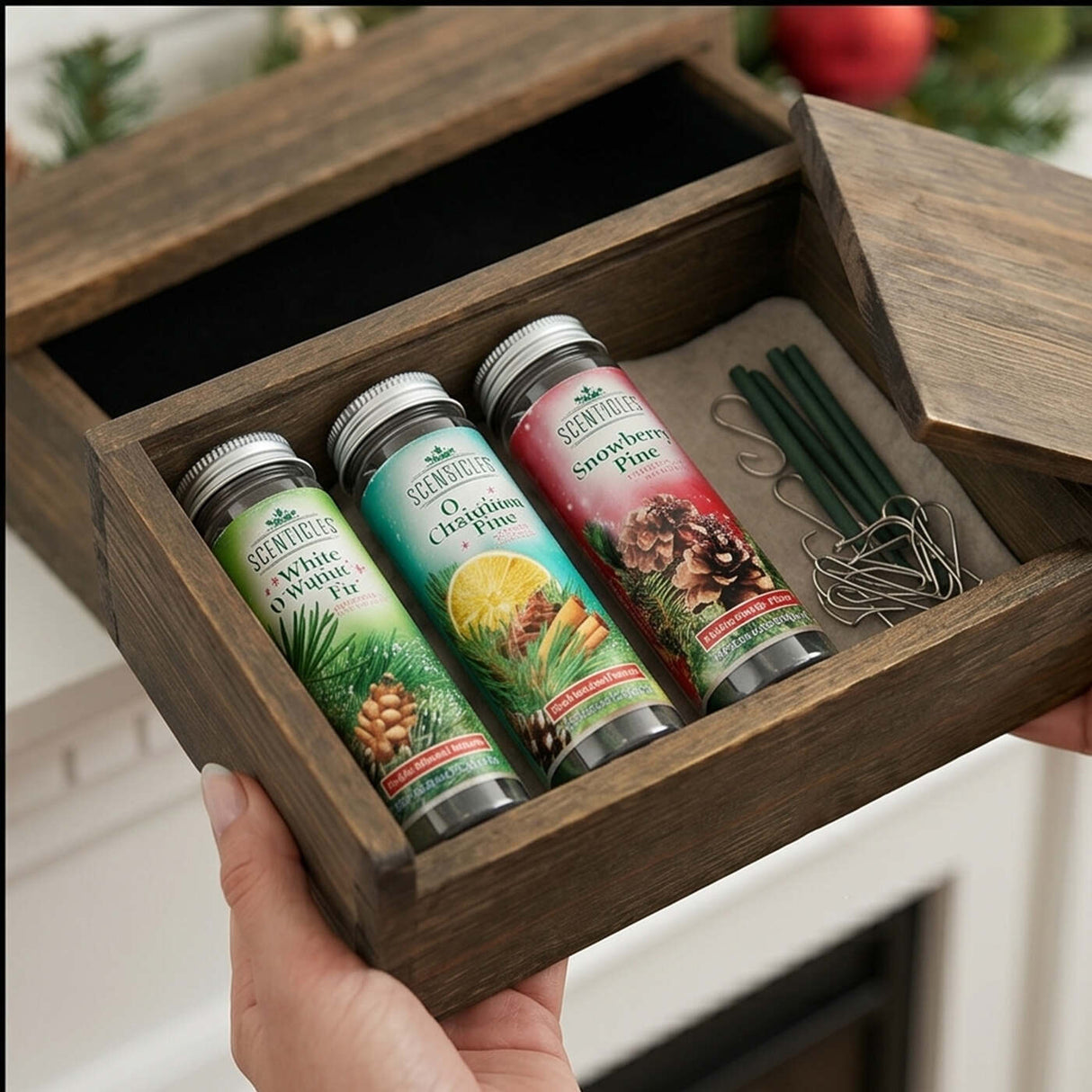 Scentsicles Scented Ornament Sticks Holiday Fragrance Set