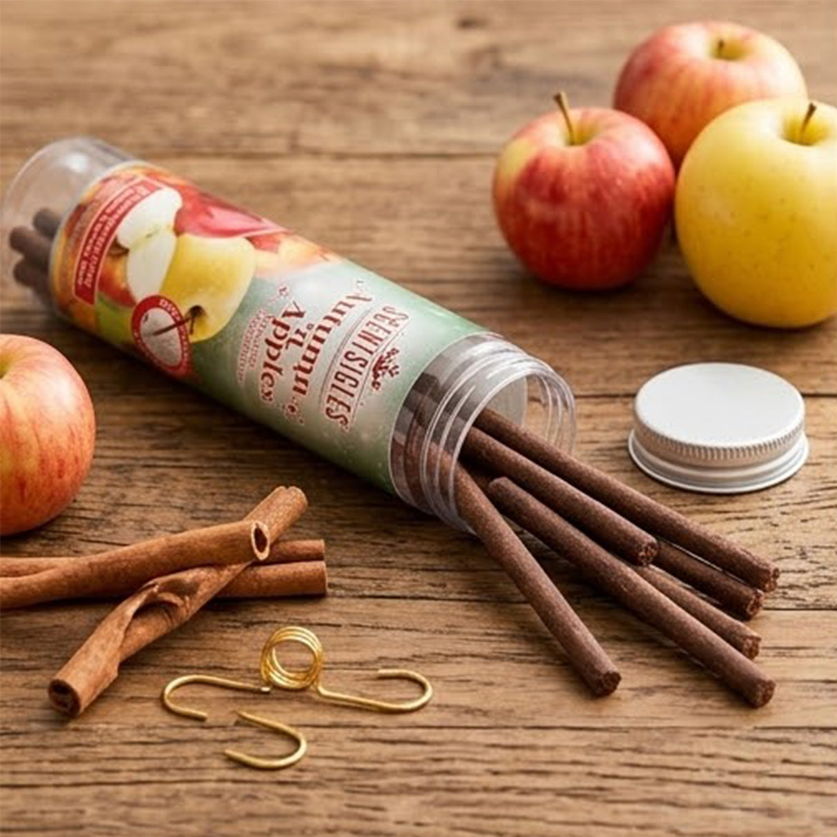Scentsicles Autumn Apples & Pumpkin Cider Scented Sticks 2 Pack