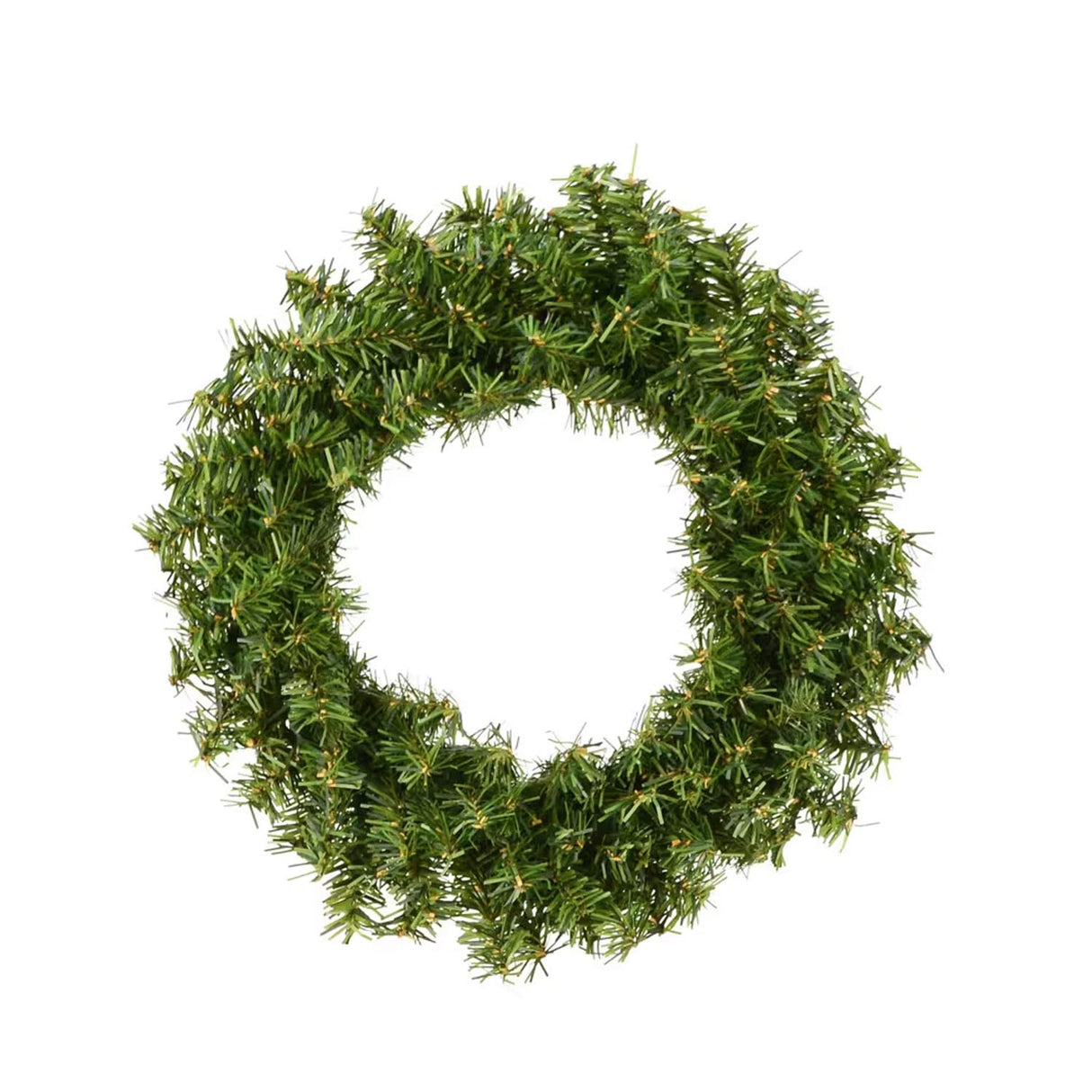 Mini Pine Artificial Christmas Wreath 10 Inch Set of 6 Unlit