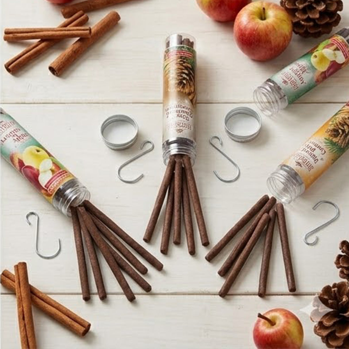 Scentsicles Autumn Apples Pumpkin Cider Cinnamon Scented Sticks 3 Pack
