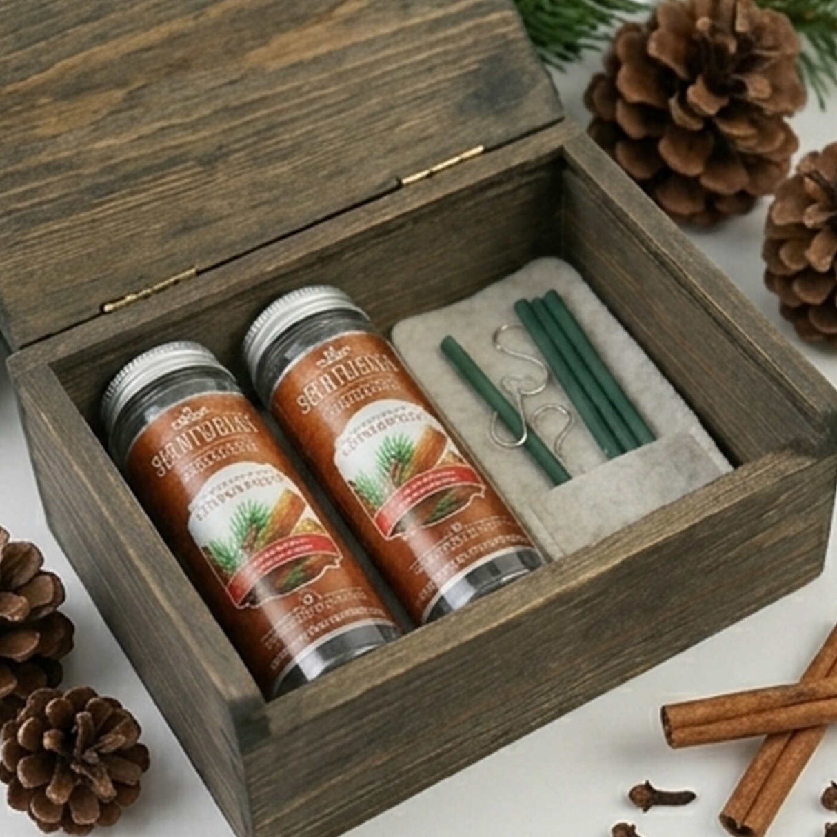 Two Dashes of Cinnamon Scented Ornament Sticks 2 Pack
