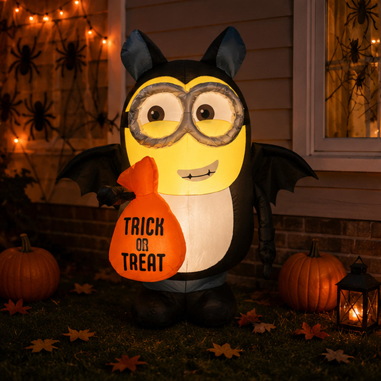 42 in Minion Dave Bat Costume Inflatable Halloween Decor