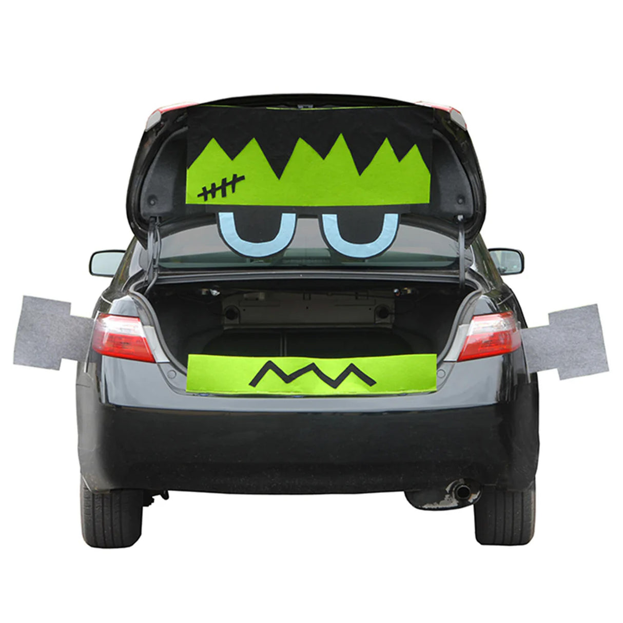 4PC Frankenstein Tricky Trunks Halloween Car Decoration Kit
